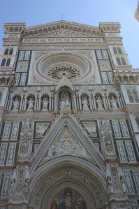 Voorgevel van de Cattedrale di Santa Maria del Fiore